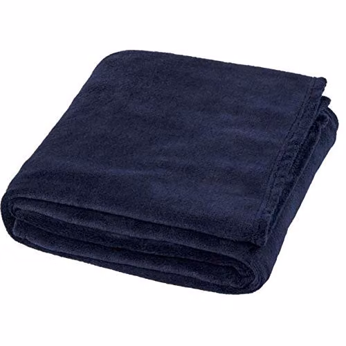 Seasons Bay Blue Coral Fleece Blanket, W/D/H: 126 x 163 cm