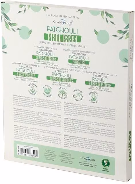 KDMK Plant Based Masala Patchouli Incense Sticks, White