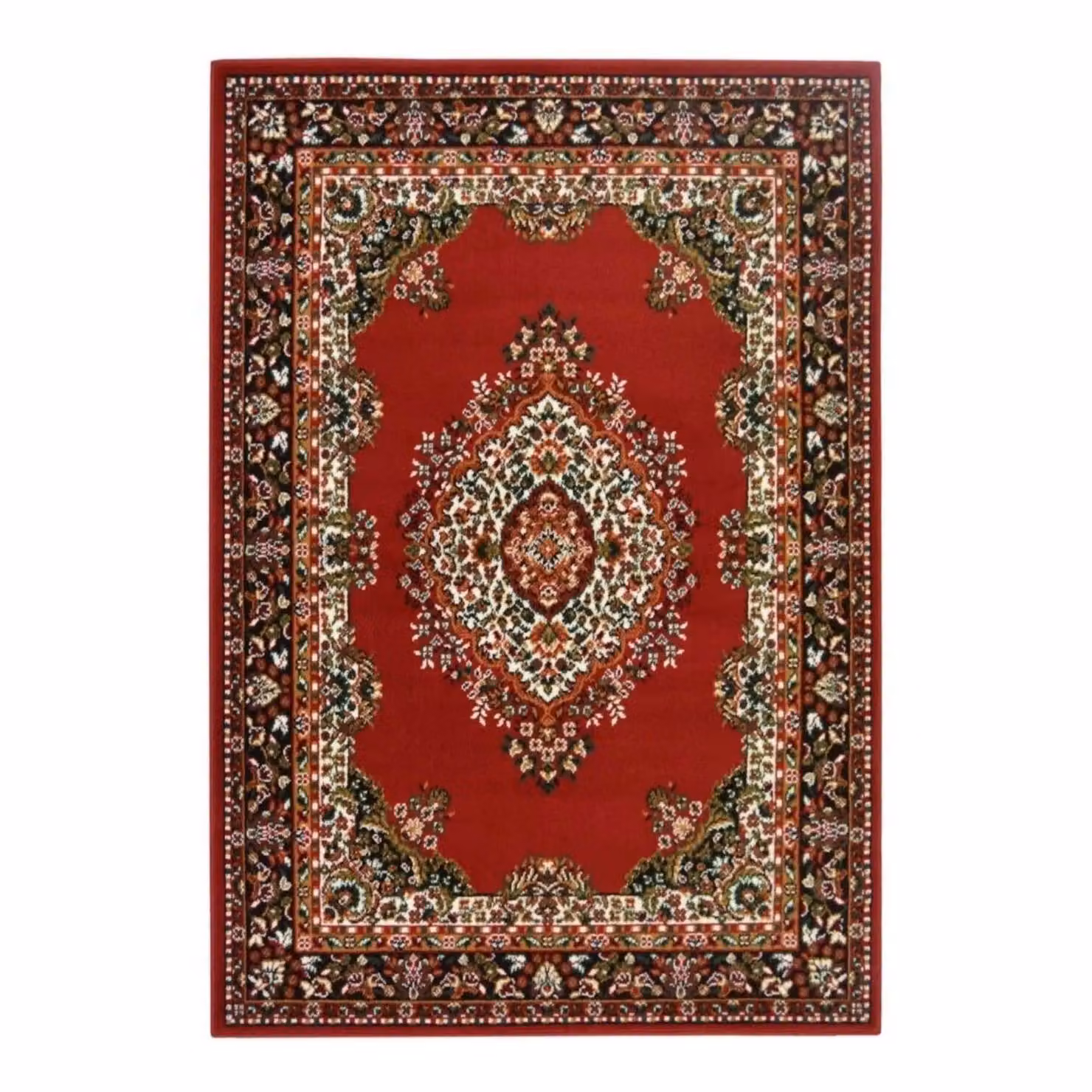THE RUGS Maestro Collection Traditional Red Oriental Rug, W/D: 120 x 170 cm – 2