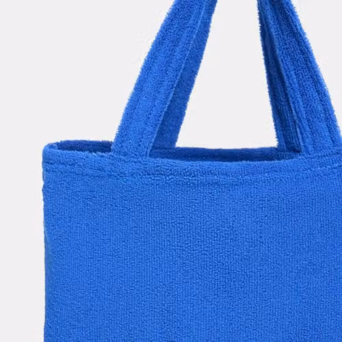 OHS Microfibre Quick-Dry Absorbent Beach Towel with Pocket in Cobalt Blue, W: 75 cm, L: 215 cm – 4