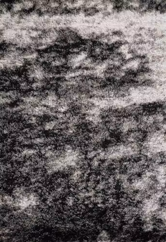 Serdim Rugs Abstract Modern Grey Polyester Hallway Runner Rug, W: 60 cm, L: 220 cm – 4