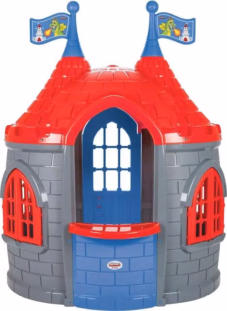 Pilsan Dragon Castle Fantasy Playhouse in Grey, Red and Multicolour
