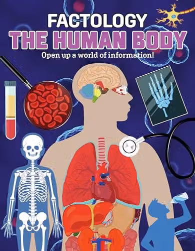 The Human Body by Button Books, Multicolour Paper Book, H x W x D: 20.955 x 25.4 x 1.905 cm