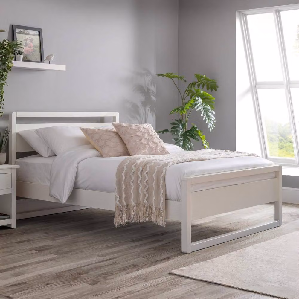 Cheshire Aurora Bed in Surf White, Double (135cm) – 2
