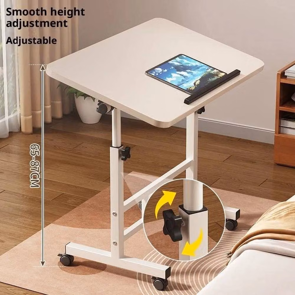 Kelvenix Adjustable Folding Computer Desk in White – 2