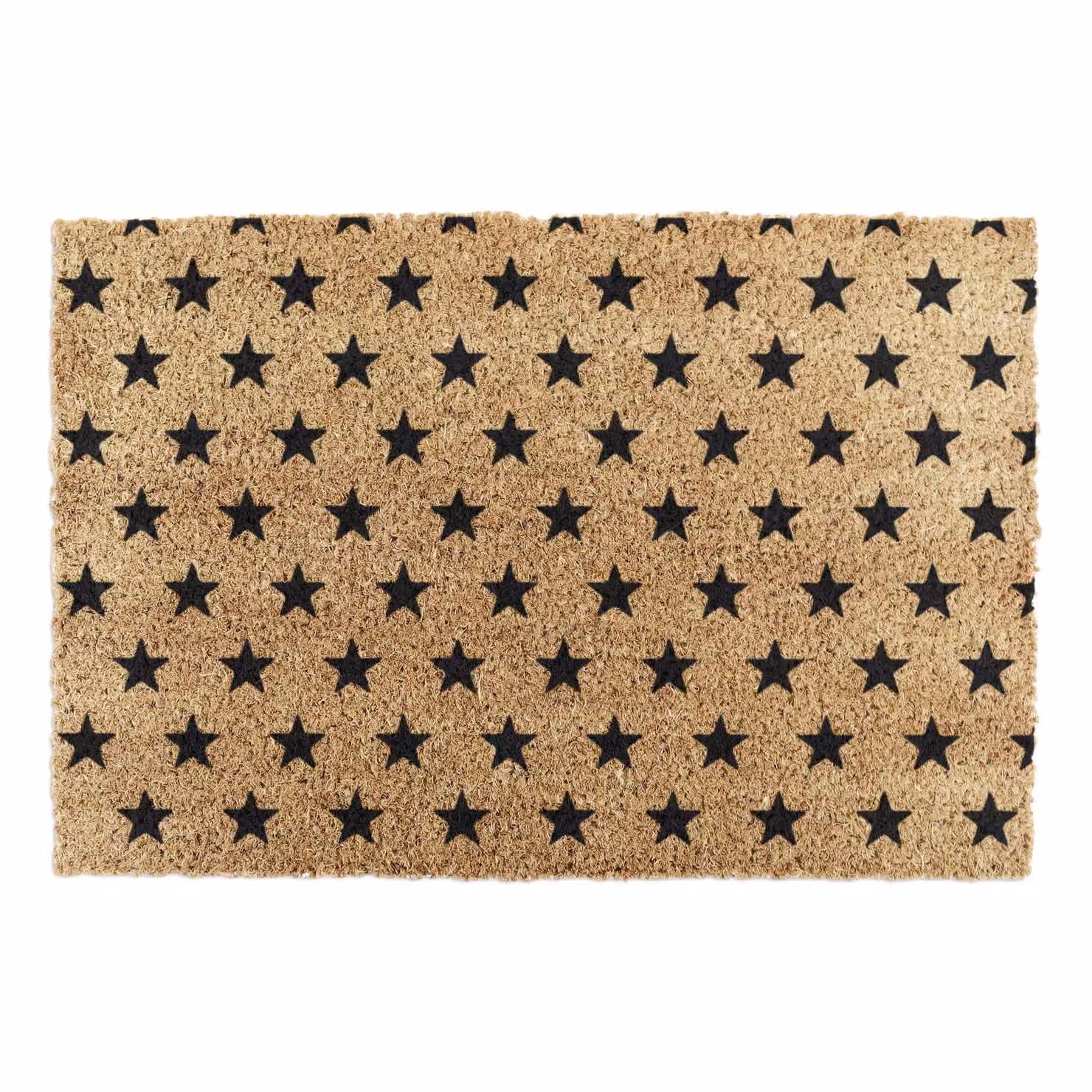 Artsy Mats Multi Star Pattern Design Doormat in Black and Multicolour, W/D: 60 x 40 cm – 3
