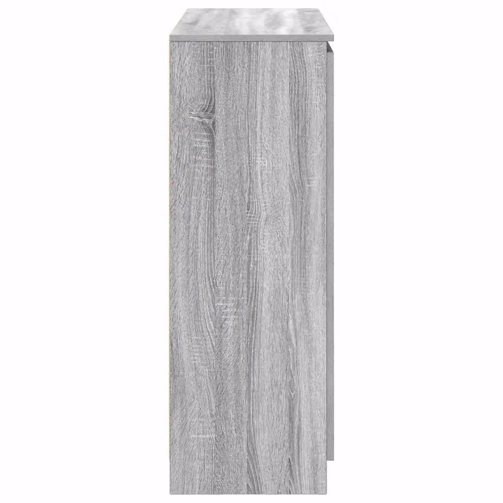 Berkfield Home Modern Sideboard with Drawers in Grey Sonoma, W/D/H: 100.5 x 35 x 98.5 cm – 2