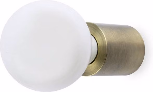 Netlighting Ten 1 Antique Gold Candle Wall or Ceiling Light with E27 Socket