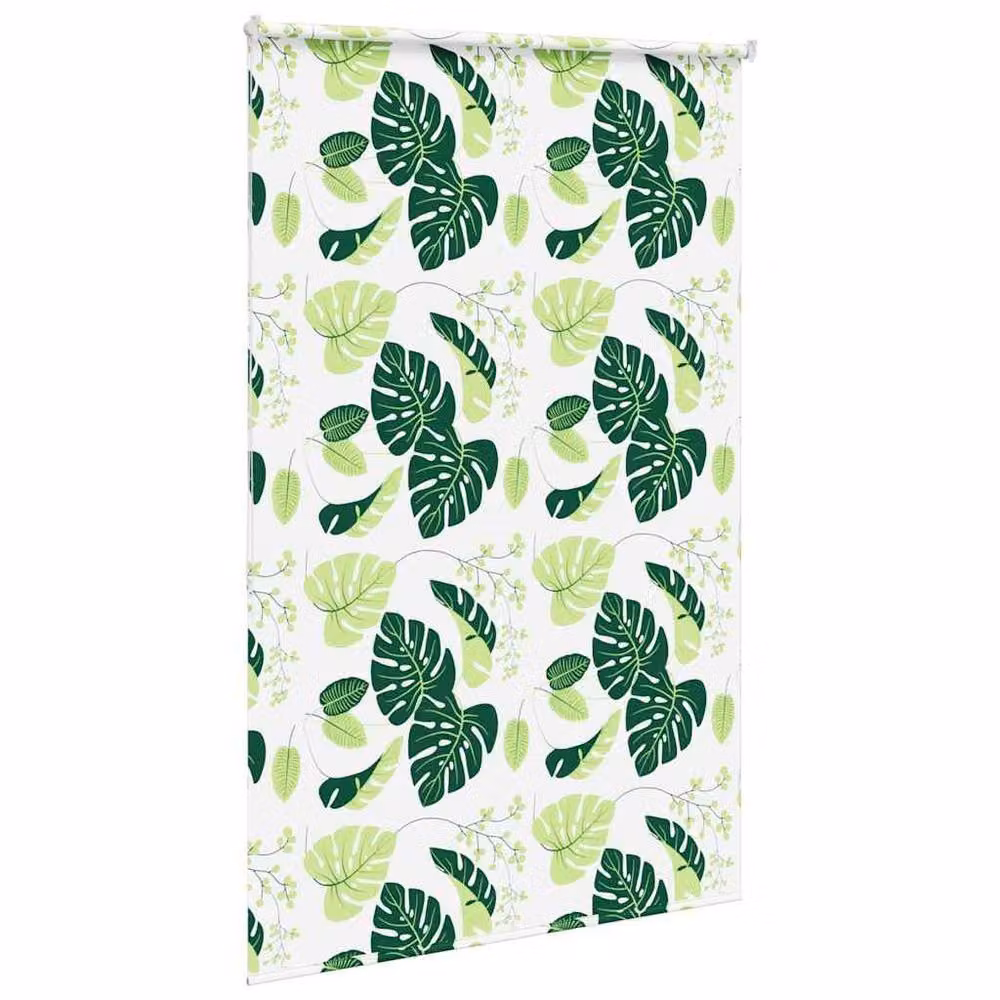 Berkfield Home Green Opaque Shower Roller Blind, W: 150 cm, H: 240 cm – 2