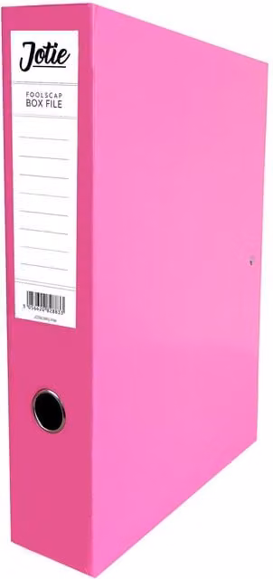 Jotie Pink Document Box Files