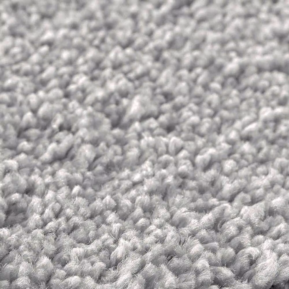 Berkfield Home Soft Rectangular Non-Slip Bath Mat, Grey, W: 70 cm, L: 120 cm – 3