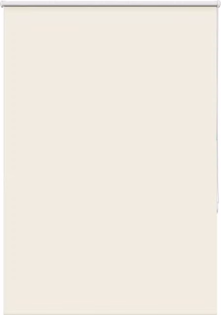 Berkfield Home Blackout Roller Blind in White Polyester, W: 105 cm, H: 150 cm