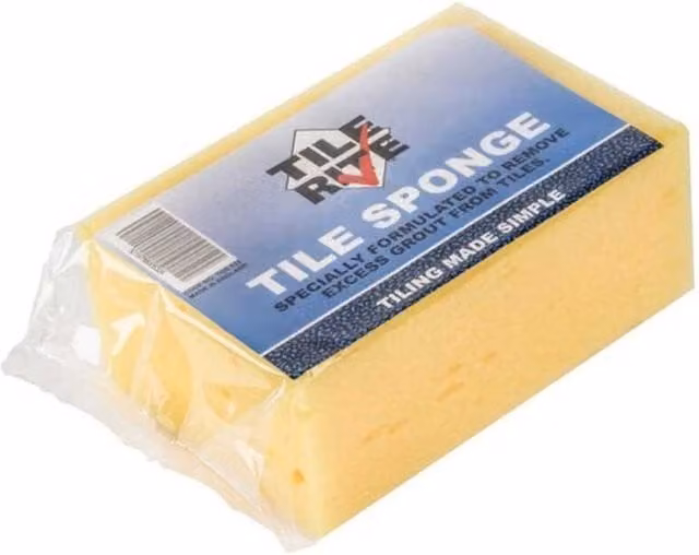 Tile Rite DIY Grouting Sponge in Yellow