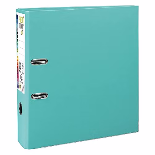 Exacompta Prem'Touch PP Lever Arch File, Light Green, FSC-Certified, W: 32 cm, D: 30 cm, H: 8 cm