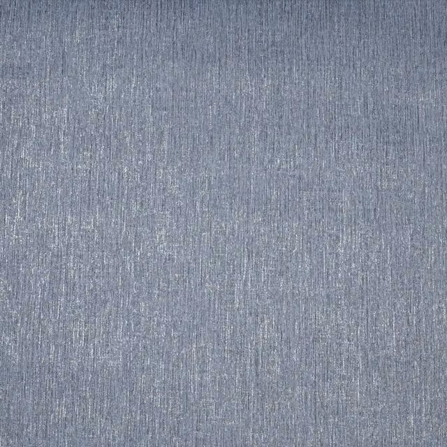 Muriva Abstract Blue and Silver Metallic Vinyl Wallpaper for Bedroom or Living Room