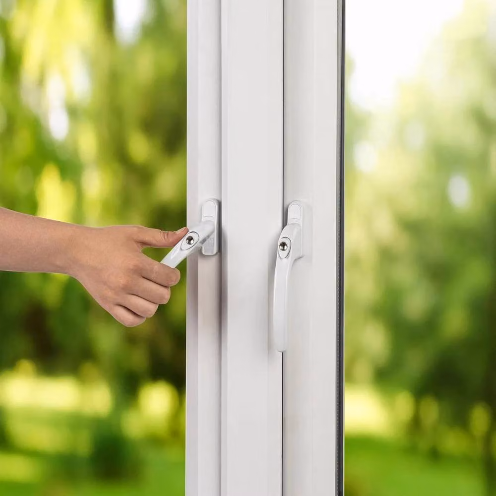 SPETLEK Universal Espag Key Locking Window Handle in White – 2
