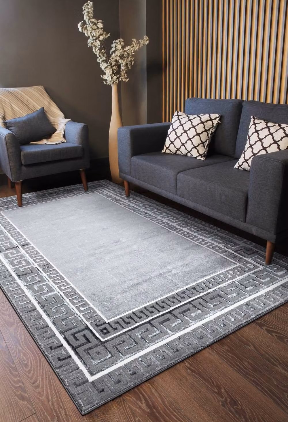 RugsX Allure Geometric Modern Grey Rug W: 80 cm, L: 150 cm – 4