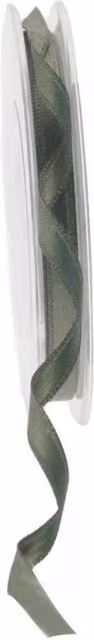 KDMD Dark Green Satin Ribbon, 6mm, 5 Pack – 1