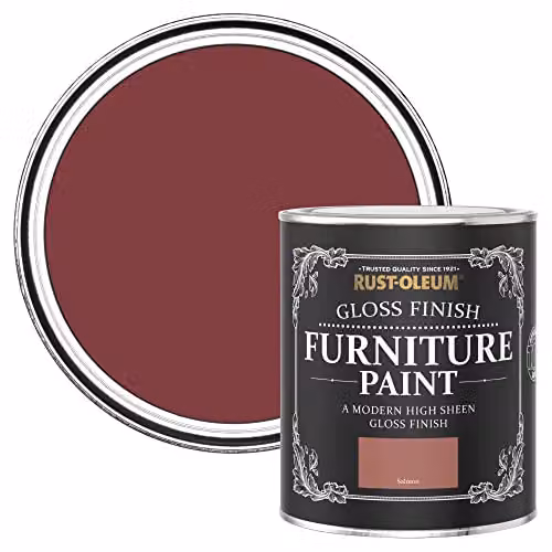 Rust-Oleum Pink Furniture and Skirting Board Paint in Gloss Finish, 750ml – 1