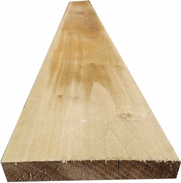 Snowdon Timber Brown Pressure Treated Wood Gravel Boards, Pack of 15, H x W x D: 15 x 180 x 22 mm