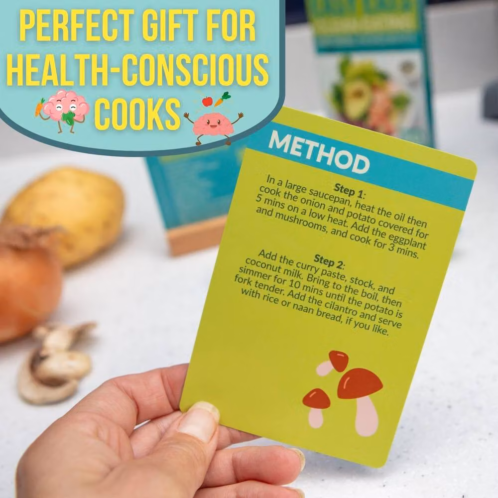 Boxer Gifts Clean Eating Easy Eats Recipe Cards, Multicolour – 2