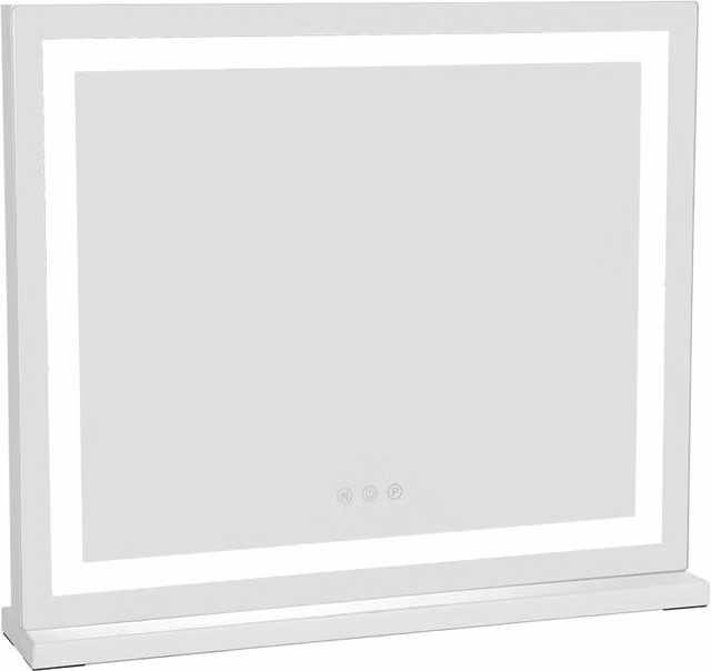 Lifeideas Glamour LED Dressing Table Mirror in White