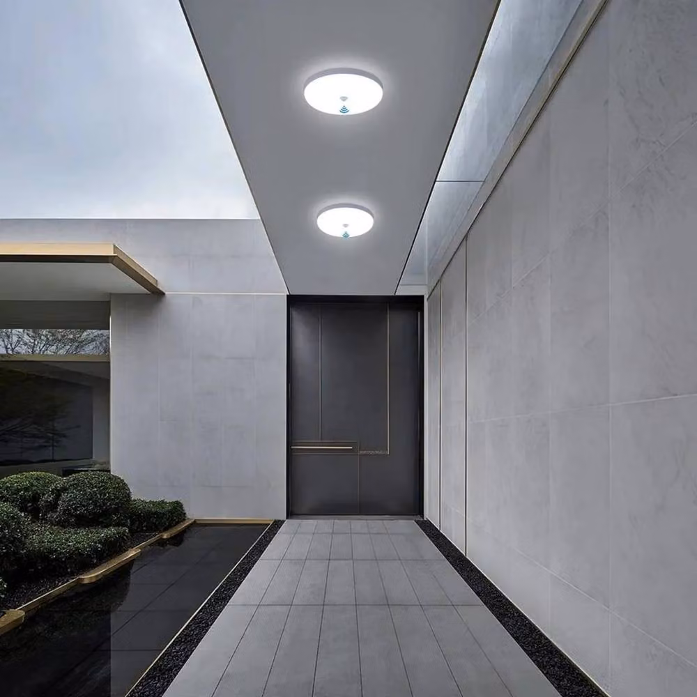Pheashine White Motion Sensor LED Ceiling Light, 30W, 6500K Cool White, Diameter: 24 cm – 2