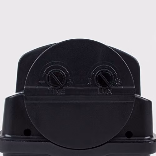 MiniSun Modern Black Heavy Duty Security Outdoor Wall Light with PIR Motion Detector and 10W LED Cool White Bulb, H 28.0 cm x W 11.5 cm x D 11.5 cm – 4