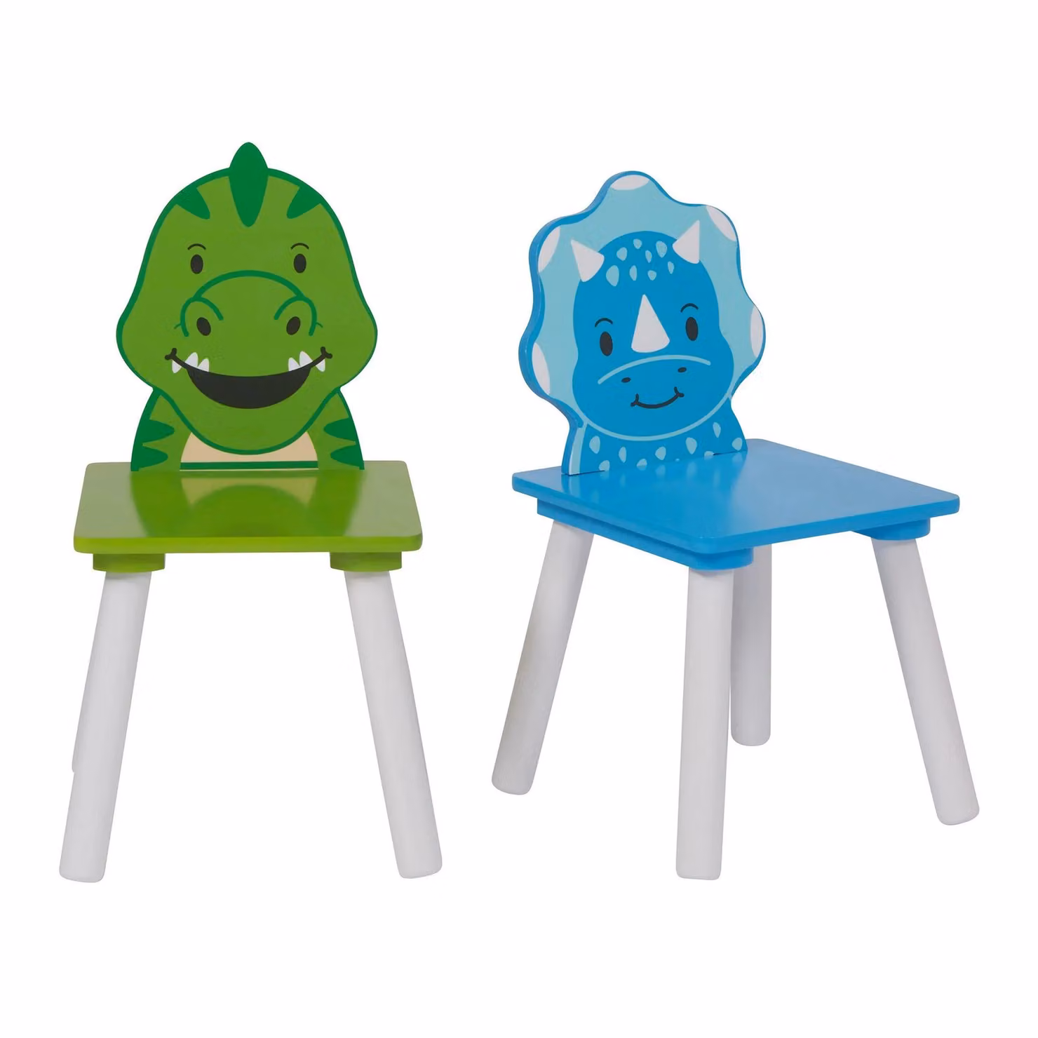 Liberty House Toys White Lacquered Pine Childrens Table and Three Chairs Set – 2