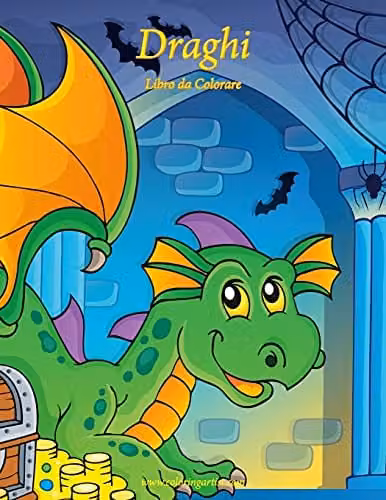 Draghi Libro da Colorare 1: Volume 1 Colouring Book for Children by Createspace