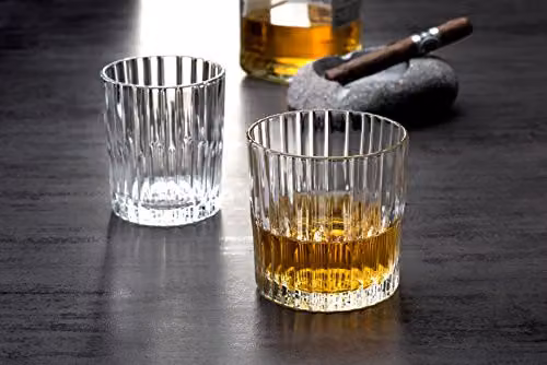 Duralex Manhattan Whisky Tumbler Glasses, Transparent, 310 ml, Pack of 6 – 2