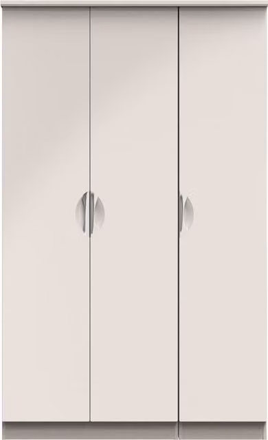 2 U Holborn Triple Plain Wardrobe in Taupe