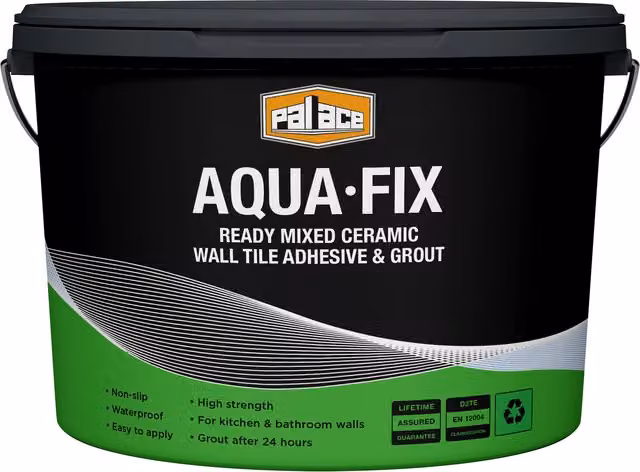 Palace Aqua Fix Ready Mixed Waterproof Tile Adhesive and Grout in White