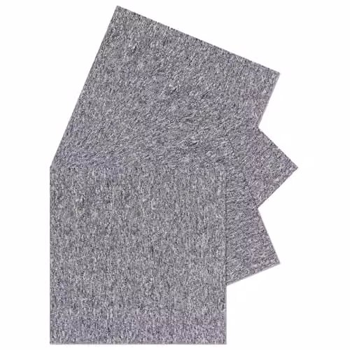 Actiasmat Heavy Duty Carpet Tiles with Bitumen Backing, Grey, 20 Pack, W/D: 50 x 50 cm, 5 Sq M – 4