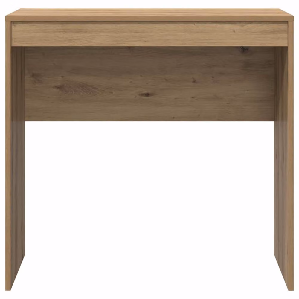 Berkfield Home Modern Writing Desk in Artisan Oak Brown, W/D/H: 80 x 40 x 76 cm – 4
