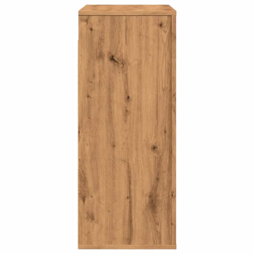 Berkfield Home Artisan Oak Wall Cabinet in Brown, W/D/H: 80 x 33 x 80 cm – 3