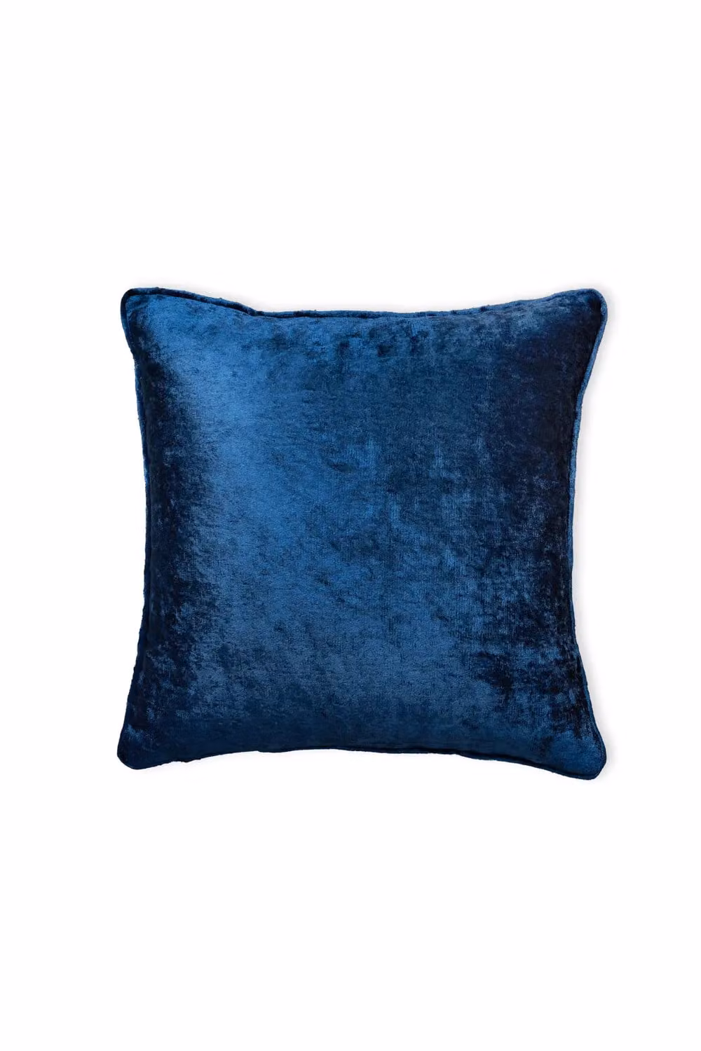 BHS Blue Velvet Square Cushion, W/D/H: 45 x 45 x 45 cm – 2
