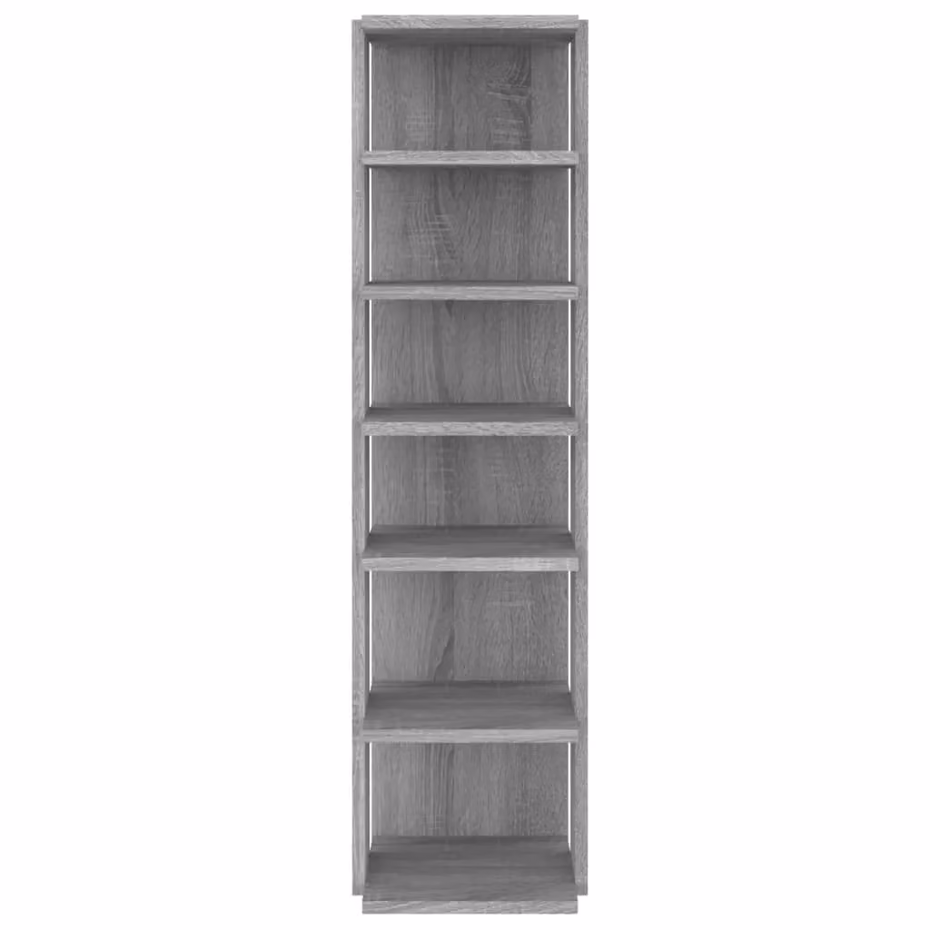 Berkfield Home Set of 2 Grey Sonoma Shoe Racks, W/D/H: 27.5 x 27.0 x 102 cm – 3