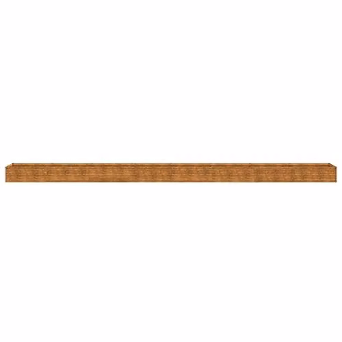 vidaXL Rusty Brown Garden Raised Bed W: 770 cm, D: 50 cm, H: 36 cm – 2