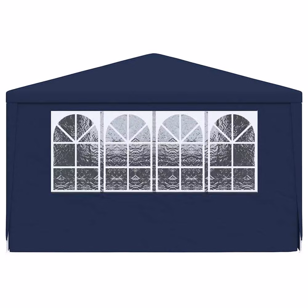 Berkfield Home Professional Party Tent with Side Walls and Windows, Blue, W/D/H: 6 x 4 m – 3