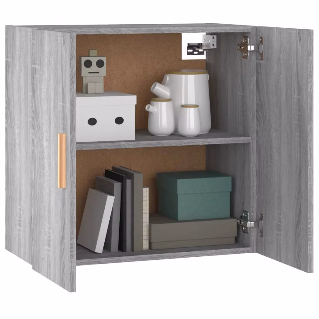 Berkfield Home Grey Sonoma Wall Cabinet W/D/H: 60 x 30 x 60 cm – 2
