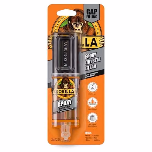 Gorilla Rapid Setting Transparent Epoxy 25 ml