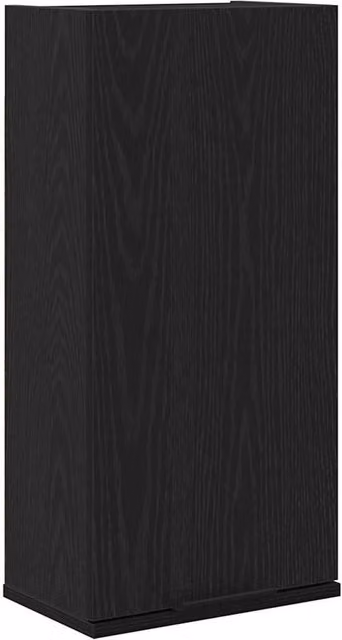Berkfield Home Wall-mounted Black Oak Cabinet, W/D/H: 32 x 20 x 67 cm – 1