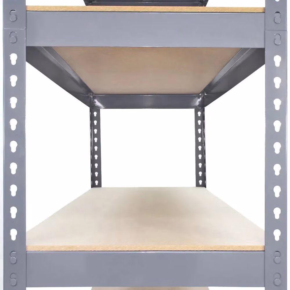 Monstershop Q-Rax Grey Metal Racking Units in Blue, W/D/H: 90 x 50 x 180 cm (Set of 3) – 3