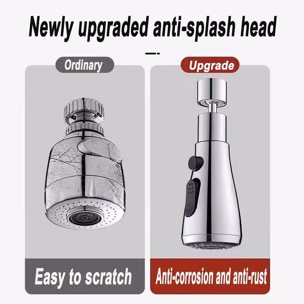 EONLION Silver Pull Out Kitchen Tap Spray Head Replacement – 3