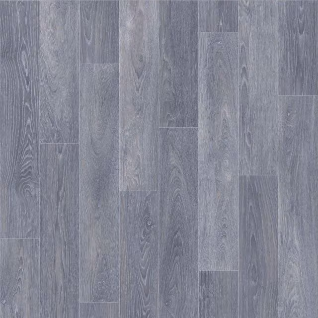 Sirius Grey Wood Effect Vinyl Flooring Sheet with 2.6mm Textile Backing