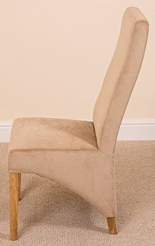Thats Furniture Richmond Oak Extending Dining Table and 4 Lola Beige Fabric Chairs Set – 2