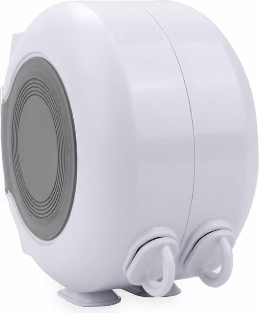 Pukkr 30m Double Retractable Washing Line in White