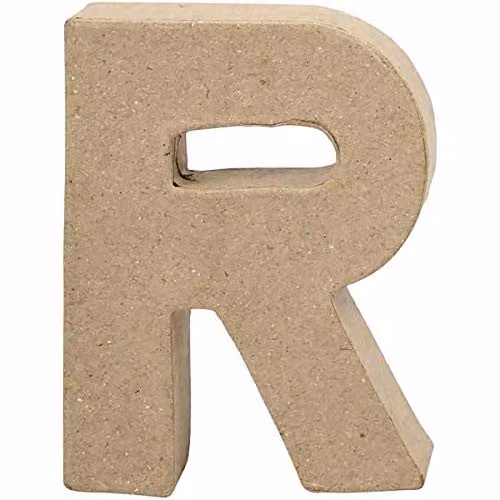 Creativ Company Create Craft Letter R Small 10 cm