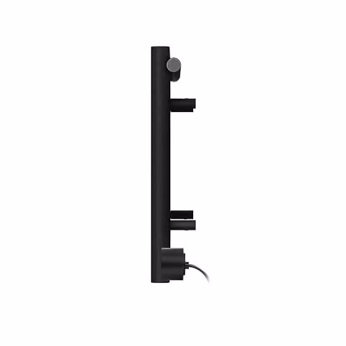 Terma Rolo Room E Electric Radiator with Wifi and App Control, 1 kW, Black, H 58.0 cm x W 119.5 cm – 3